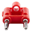10pack Dual Banana Plug Speaker Connectors Screw Type Black+Red Y3G6