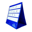 Desktop Pocket Charts Teaching Double-sideds Self-standing Foladble Hot Por D7W0