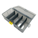 Plastic Fishing Tackle Boxes Double Layer Fishing Bait Lure Storage Case