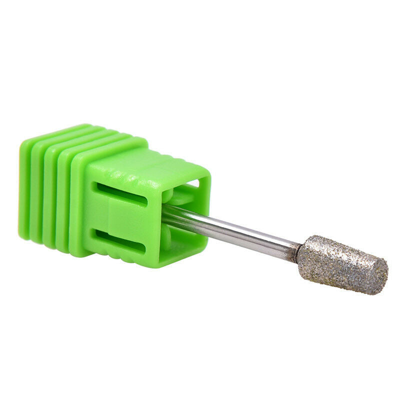 Round diamond nail drill bit rotary burr bit manicure drill accessory nail to Tw