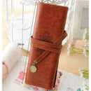 Korean Style Makeup Cosmetic Retro PU Leather Pen Pouch Pencil Bag T7P7. A1 B6K0