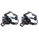 Super Bright Outdoor Waterproof COB LED 3 Modes AAA Headlamp Head Torch Light
