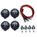 4 Led White Light with Lampshade for 1/10 Traxxas Hsp Rc Crawler Accessory  W8Q4