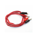 1M For Multimeter Test Equipment Banana Plug To Test Hook Clip Probe Cable HJG