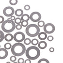 105Pcs O Shape Flat Washer Stainless Steel Washers Plain Washer Gaskets Suit_kz