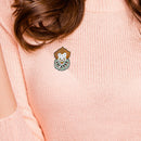 Horror Clown Brooch Funny Badges Shirt Women Men Jacket Shirt Clothing Pins A