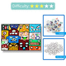1000pcs DIY Jigsaw Paper Puzzle Graffiti Picture Toys Room Decoration Gifts