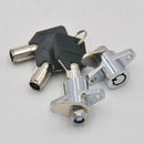 Chrome Saddlebag Locks For  Saddlebags Lock Set With Keys (1993-2013)