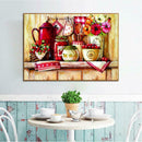 DIY Counter Mosaic Picture 5D Diamond Painting Cross Stitch Home Decor Gift
