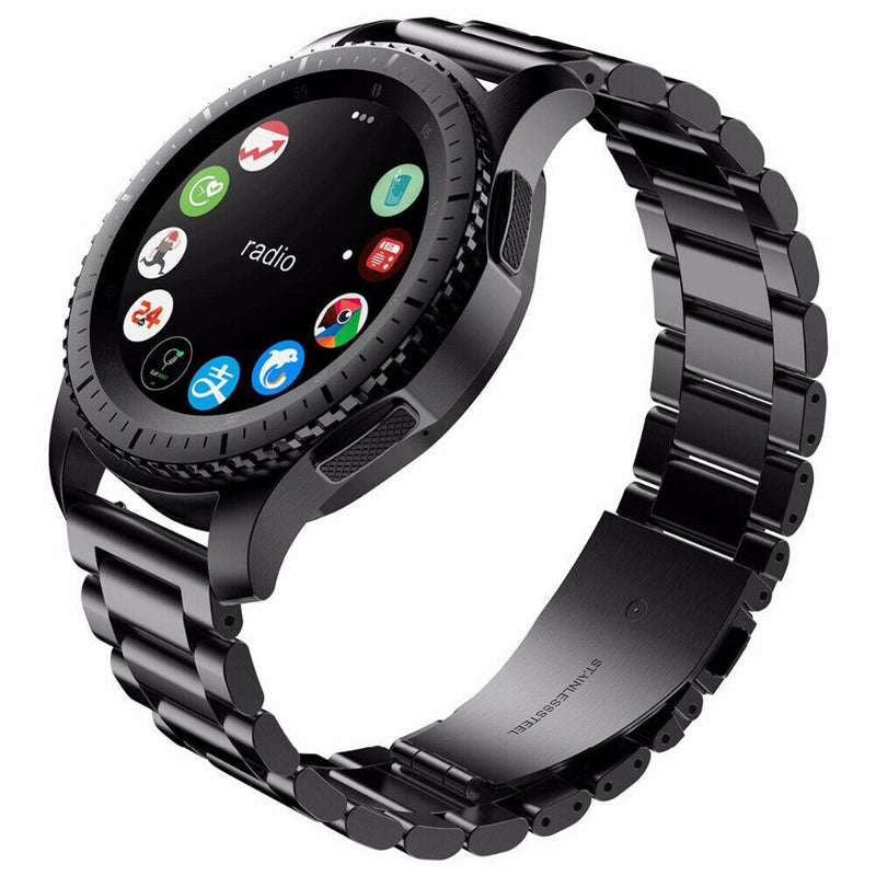 For TicWatch Watch Strap Steel Adjustable Bracelet Wristband Band Replacement