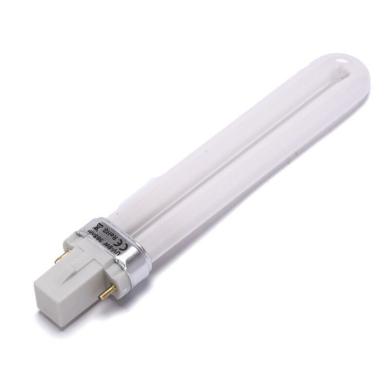 2X 9w uv lamp bulbs for nails lamps replacement gel nail dryer uv light bulb Ew