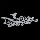 Vivid Flower Rattan Branches Cut Birds Die Stencils Album Card Craft Folder'Suit