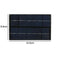 5V 5W Portable USB Solar Panel Power Bank Tablet Phone Charger Camping Hiking