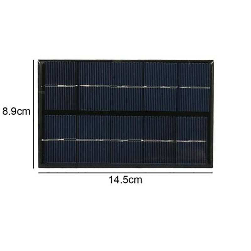 5V 5W Portable USB Solar Panel Power Bank Tablet Phone Charger Camping Hiking