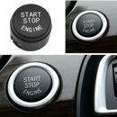 Start Stop Engine Push Button Switch Cover for BMW F01 F02 F10 F11 (Black)