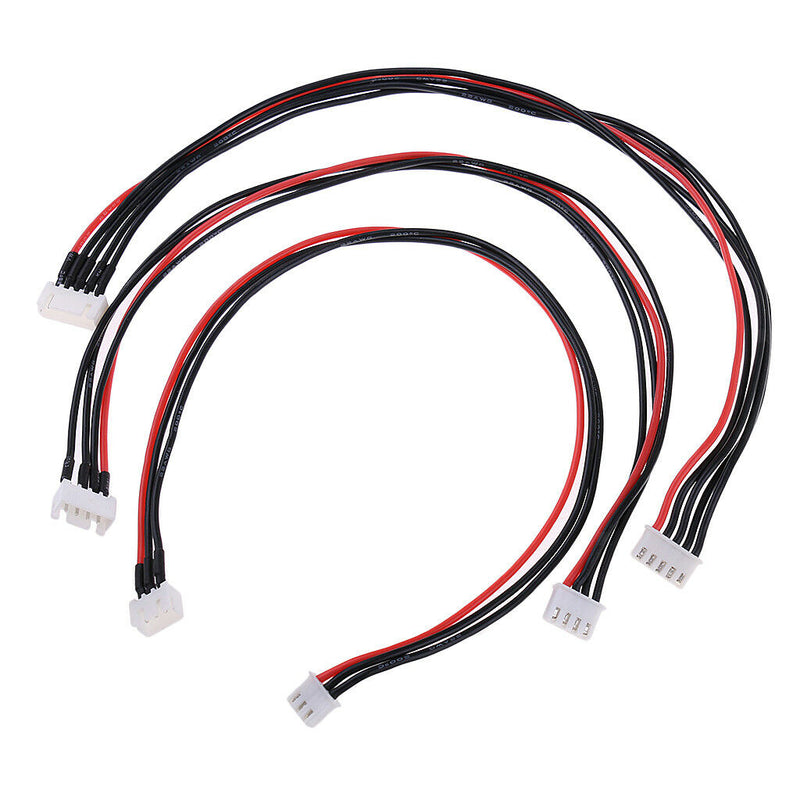 3Pc 2S 3S 4S 300mm Lipo Balance Wire Extension Charged Cable Lead Cord Parts