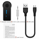 M201 Car Bluetooth Audio Music Receiver Adapter Wireless aux 3.5 Stereo U7W3