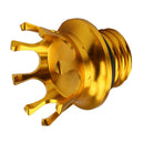 Aluminum Gas Cap Cover Fuel Door Golden for Yamaha Motorcycle