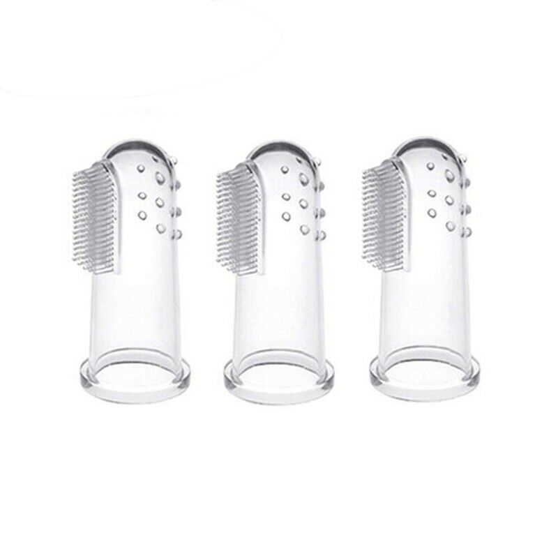 6-Pack Pet Finger Toothbrushes,Dog Tooth Cleaner Teeth Cleaning Dental Care N3S7