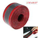 Autocollant de voiture de 7 cm x 1 m. Protecteur de seuil en caoutch3C