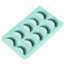 5Pairs Natural Eye Lashes Handmade Messy Cross False Eyelashes Makeup Long F8W0