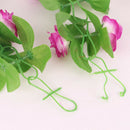 2x Silk Flower Vine Artificial Rose Garland Lotus Wall Hanging Floral Orange