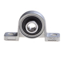 Zinc Alloy Diameter 8mm Bore Ball Bearing Pillow Block Mounted Support WGBX