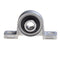 Zinc Alloy Diameter 8mm Bore Ball Bearing Pillow Block Mounted Support WGBX