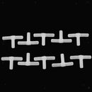 20 Pcs Air Line Connector Aquarium Fish Tank Valve Pump Tube Fittings