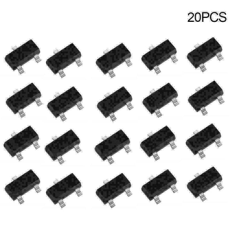 MMBT2222A SOT-23 2N2222A SMD NPN Transistor N7V6 C7B6 H4L9 N8W4 U3E3 W6T7 U F7D7