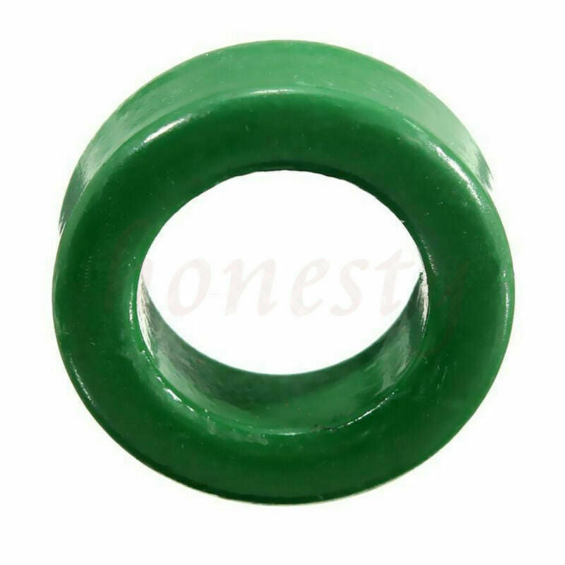 Hot 5 Pcs 22mm x 14mm x 8mm Round Green Transformers Toroid Ferrite Ring Cores