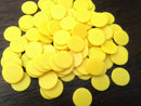 200x Counters Counting Chips Plastic Markers 18mm Mixed Colors(Yellow,Blue) for