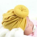 1 PC Fashion Donut Baby Hat Newborn Elastic Cotton Baby Beanie Cap Multicol