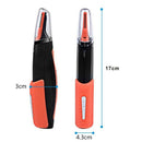 Men Nose Trimmer Clipper Mini Personal Beard Hair Press Trimmer Shaver Groo