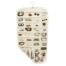 80 Pocket Jewelry Hanging Storage Organizer Holder Earring Bag