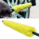 Car Wheel Wash Brush Plastic Handle Vehicle Cleaning Brush Wheel Washing Br`3C