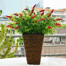 1 Bouquet Artificial Pepper Flower Wedding Christmas Party Garden Decor JfJ Gw