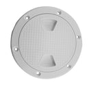 4'' Screw Out Deck Plate Inspection Hatch Round Access Boat RV Hardware DIK