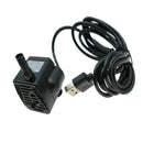 USB Brushless Submersible Water Pumps for Aquarium, Tabletop Fountains, Pond,