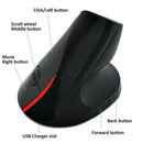 High Precision  Wireless Wireless Optical Mouse Receiver Rechargeable