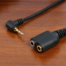 2.5mm Plug to 3.5mm Headphone+Mic Jack Adapter Cable for Panasonic Phone