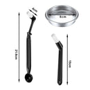 Coffee Machine Cleaning Set, 4 Pieces Coffee Machine Brush with Spoon and 1