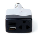 5W 500mA Car Charger Adapter DC 12V/24V to AC 100V-240V US/EU Plug Power Co V3F9