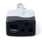 5W 500mA Car Charger Adapter DC 12V/24V to AC 100V-240V US/EU Plug Power Co V3F9