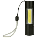 Portable USB Rechargeable XPE+COB LED Flashlight Torch Inspection Lamp