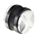 58mm Mini Coffee Tamper Distributor Uncoated Steel Adjustable Leveler Tool