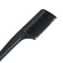 Double Sided Edge Control Hair Brush Comb Combo Pack 2 Pieces Pink and Blac R1Z1