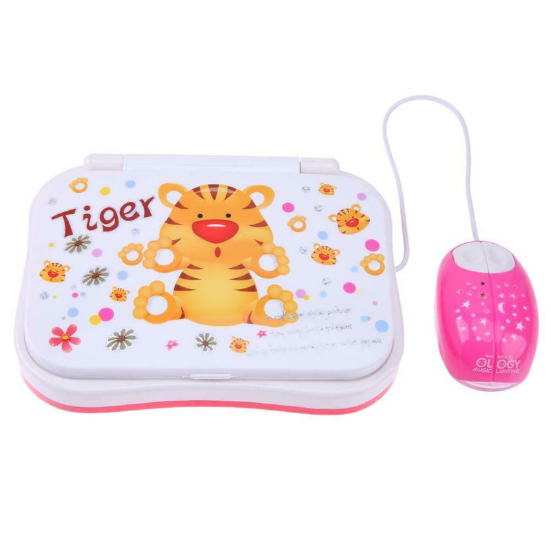 Bilingual Early Educational Learning Machine Kids Laptop Toys with Mouse
