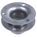 4pcs Wardrobe Hanging Rail Rod Support Socket Holder for 22mm Dia Tube L7D4