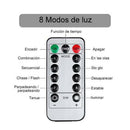 200 LED Fairy String Lights Garland Curtain Lamp with Remote (Colorful) A